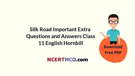 silk road class 11 extra questions and answers